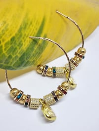 Image 3 of The "Blessings" Thai amulet earrings 