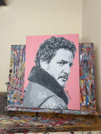 Image 3 of Pedro Pascal Painting