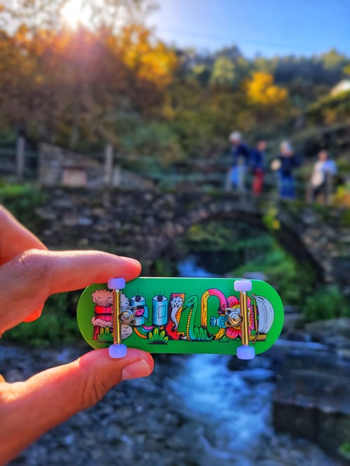 Image of NEW Jungle Fever 🐍 🍃  Premium Fingerboard