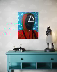 Image 1 of Squid Game Soldier Painting