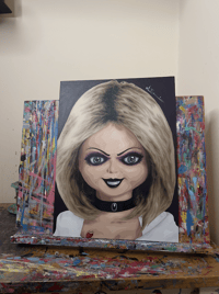 Image 3 of Tiffany Valentine Painting