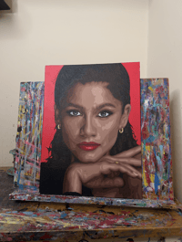 Image 3 of Zendaya Painting
