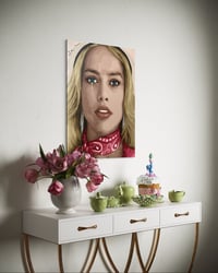 Image 2 of Margot Robbie as Barbie Painting
