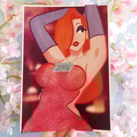 Image 1 of Print A5 Jessica Rabbit