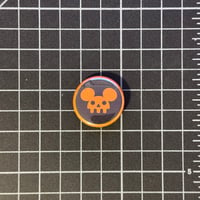 MouseSkull Orange - Button