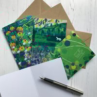 Image 5 of Trio of Sussex Downland Greetings Cards