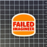 Failed Burgers - Sticker