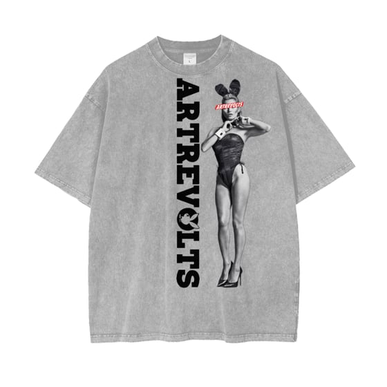 Image of BUNNY GREY ACID WASH