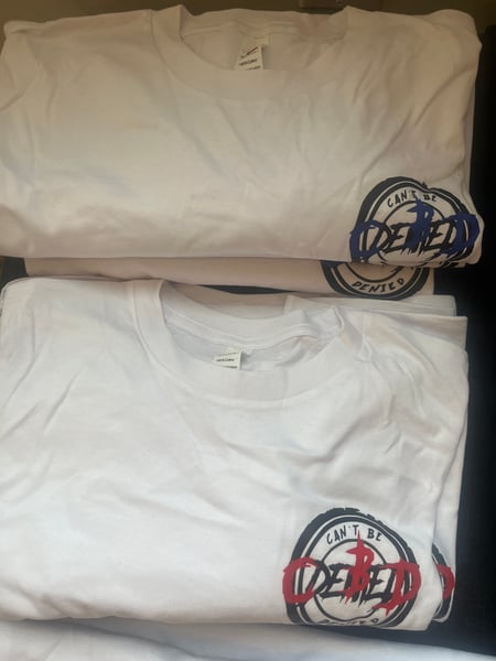 Image of New Logo White Long Sleeve T-Shirts