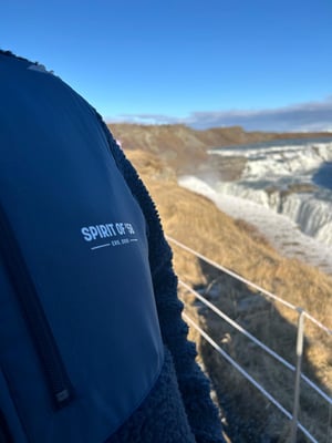 Image of Spirit of 58 Sherpa Fleece in Navy 