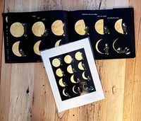 Image 2 of Little Star Moon Phase Print