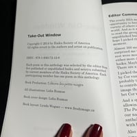 Image 4 of Take-out Window: Haiku Society of America 2014 Members' Anthology By Gary R. Hotham