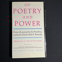 Image 2 of Of Poetry and Power: Poems Occasioned by the Presidency and by the Death of John F. Kennedy By (E...