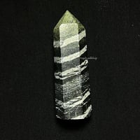 Image 1 of Green Zebra Jasper Tower