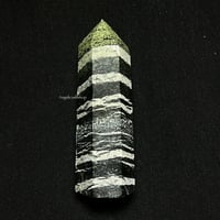 Image 2 of Green Zebra Jasper Tower