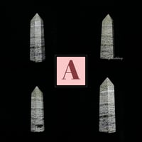 Image 3 of Green Zebra Jasper Tower