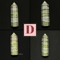 Image 6 of Green Zebra Jasper Tower