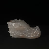 Image 1 of Dragon Head - Agate Carving  "E"