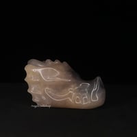 Image 1 of Dragon Head- Agate Carving "D"