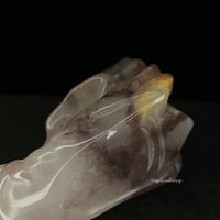 Image 2 of Dragon Head- Agate Carving "B"