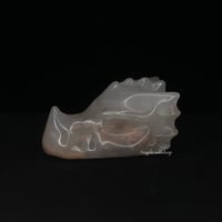 Image 2 of Dragon Head- Agate Carving "C"