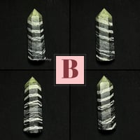 Image 4 of Green Zebra Jasper Tower