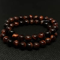 Image 2 of Red Tiger Eye Bracelet 