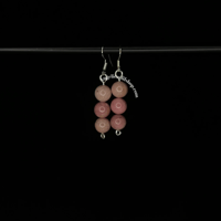Image 12 of Stacked Crystal Dangle Earrings
