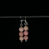 Image 13 of Stacked Crystal Dangle Earrings