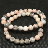 Image 4 of Pink Zebra Jasper Bracelet (8MM)