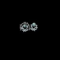 Image 1 of S925 Labradorite Starfish Earring