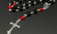 Image 3 of Black Obsidian Rosary