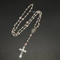 Image 3 of Rose quartz Rosary