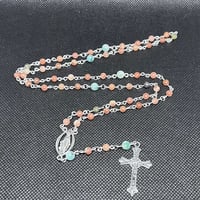 Image 5 of Plum Blossom Jasper and phoenix Rosary