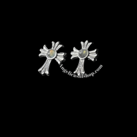 Image 7 of S925 Labradorite Cross Earring