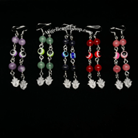Image 1 of Evil Eye/Hamsa Earring (L)