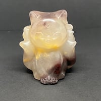 Image 1 of 9 Tailed Fox- Agate Carving “D”