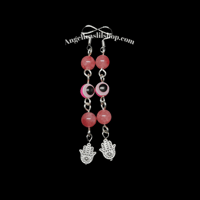 Image 4 of Evil Eye/Hamsa Earring (L)