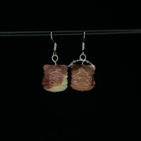 Image 3 of Polychrome Jasper (A La Shan) Earrings