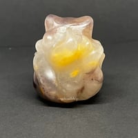 Image 3 of 9 Tailed Fox- Agate Carving “D”