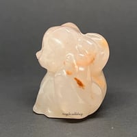 Image 2 of Nine (9) Tailed Fox - Agate Carving “H”