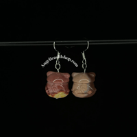 Image 4 of Polychrome Jasper (A La Shan) Earrings