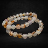 Image 2 of Red Dendritic Agate Bracelets 