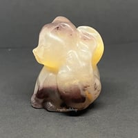 Image 4 of 9 Tailed Fox- Agate Carving “D”