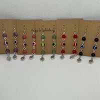 Image 7 of Evil Eye/Hamsa Earring (L)
