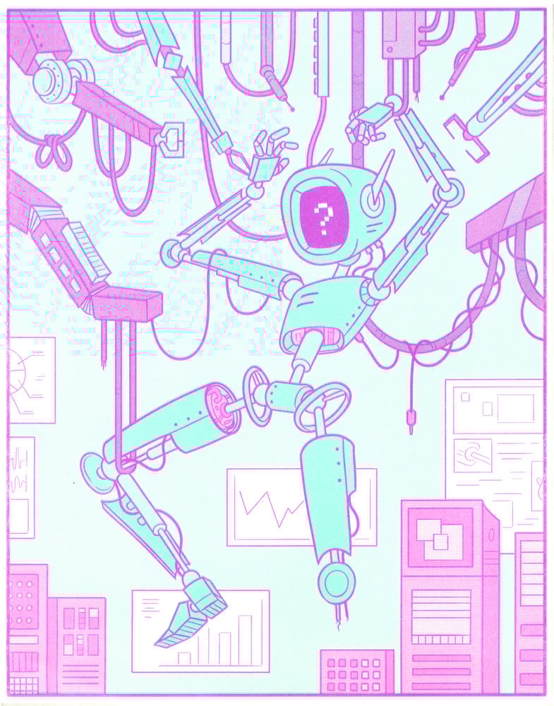 Image of ? (robo-pinup)