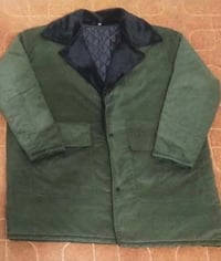 Image 1 of *2 LEFT* SLC Punk Eddie's Green Corduroy Hunters Jacket Collar