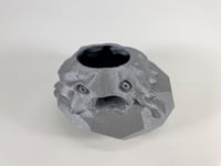 Image 2 of Squat Screaming Egg (silver)