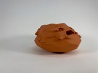 Image 3 of Squat Screaming Egg (terra cotta)