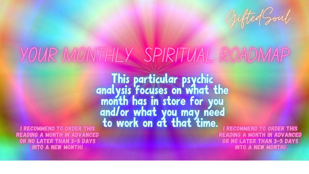 Image of General Monthly Forecast Reading (No Questions)  